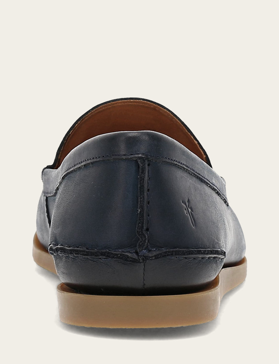Frye Men's Indigo Mason Slip On Loafers Indigo