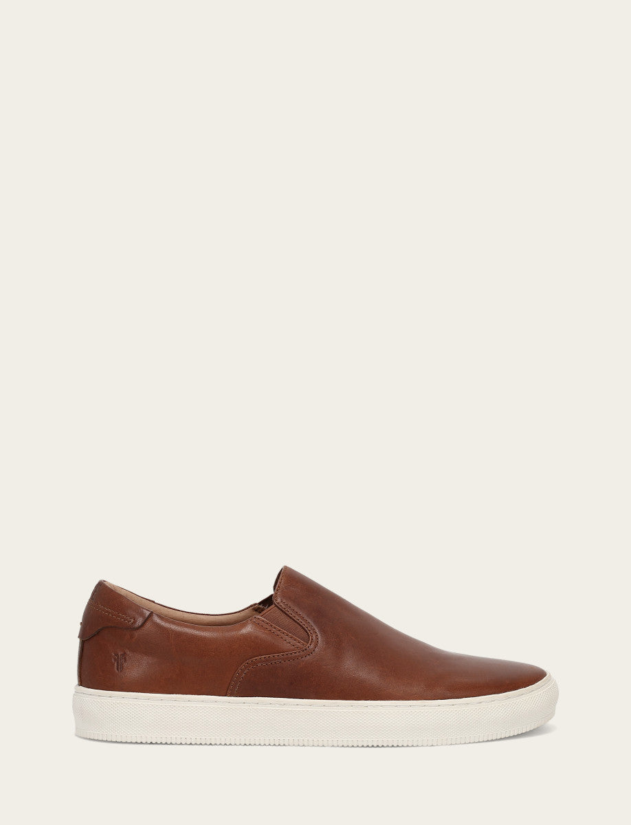 Frye Men's Caramel Astor Gore Slip On Sneakers Caramel