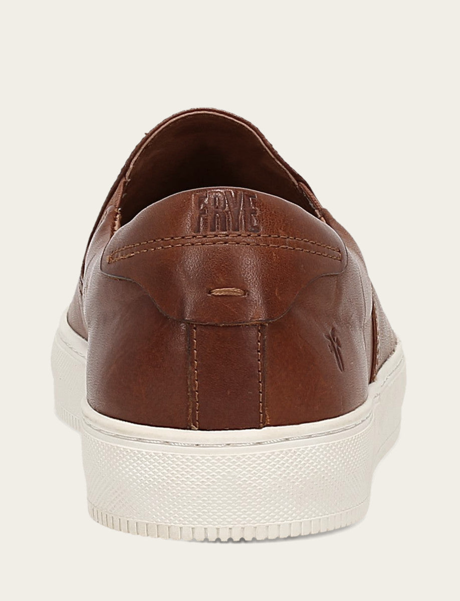 Frye Men's Caramel Astor Gore Slip On Sneakers Caramel