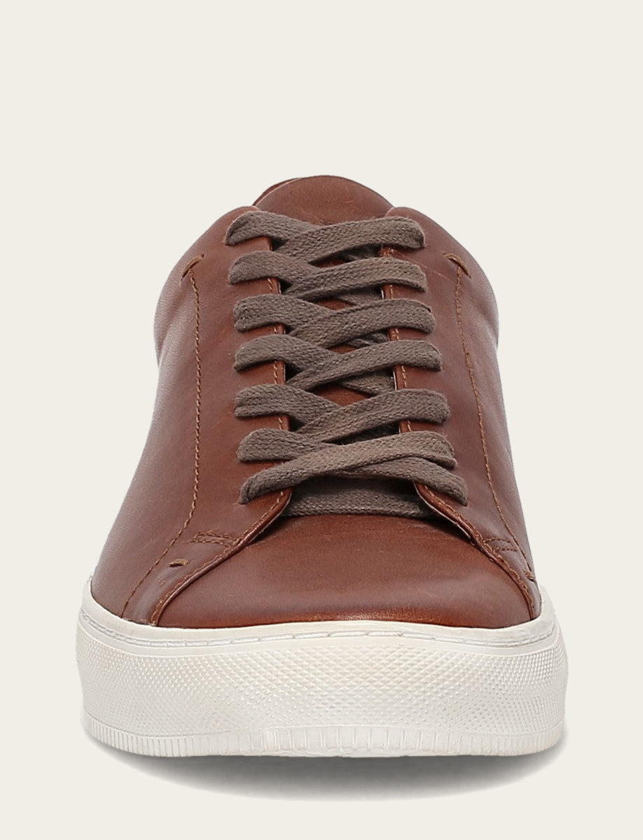 Frye Men's Caramel Astor Low Lace Slip On Sneakers Caramel