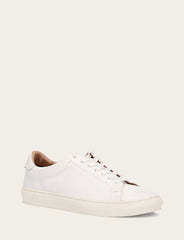 Frye Men's White Astor Low Lace Slip On Sneakers White