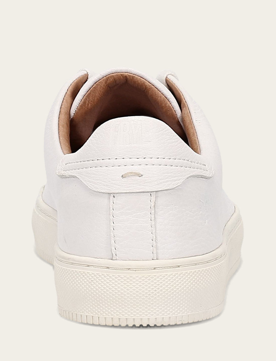 Frye Men's White Astor Low Lace Slip On Sneakers White