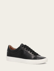 Frye Men's Black Astor Low Lace Slip On Sneakers Black