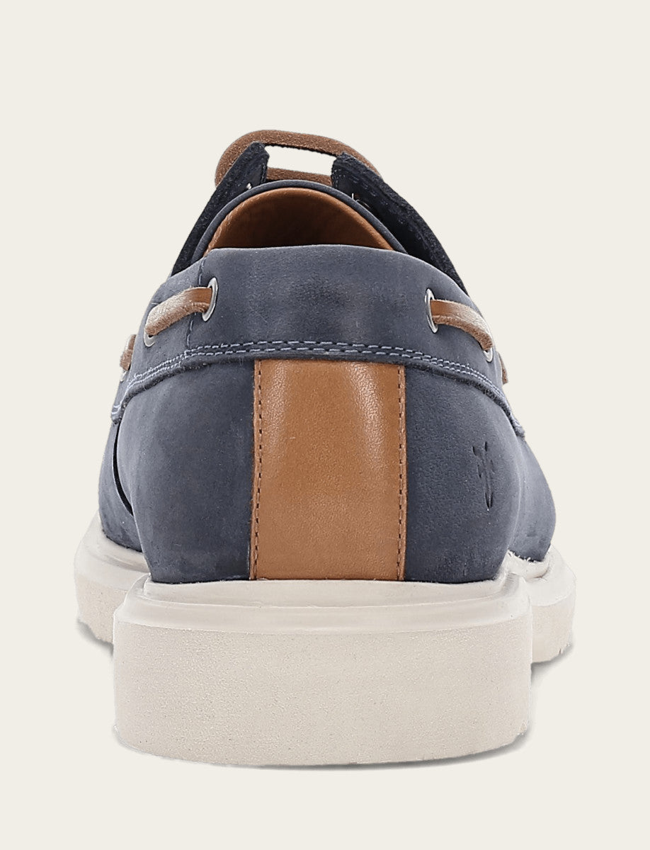 Frye Men's Indigo Connor Boat Shoe Indigo