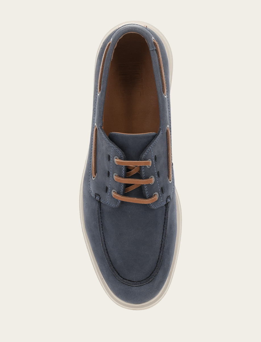 Frye Men's Indigo Connor Boat Shoe Indigo