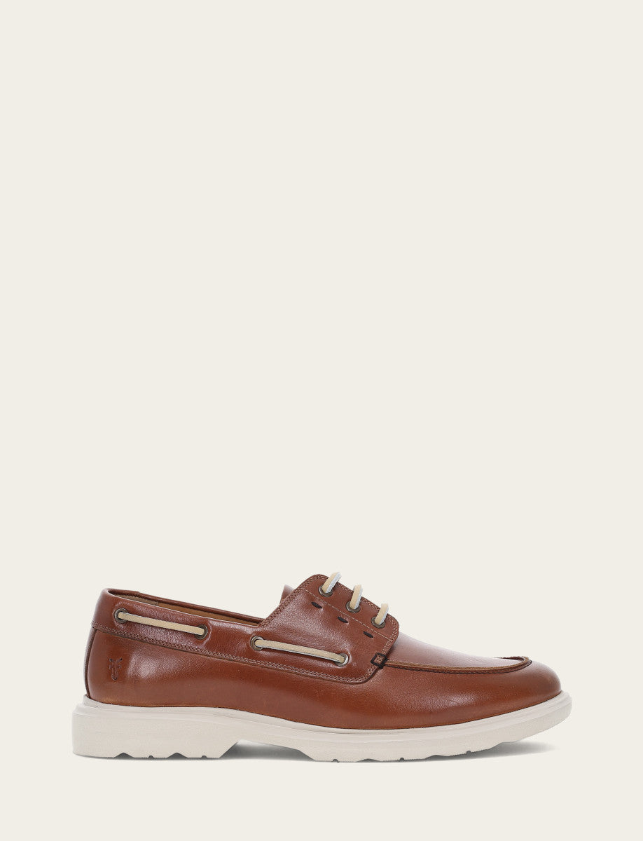 Frye Men's Caramel Connor Boat Shoe Caramel
