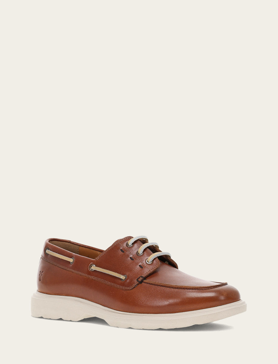 Frye Men's Caramel Connor Boat Shoe Caramel