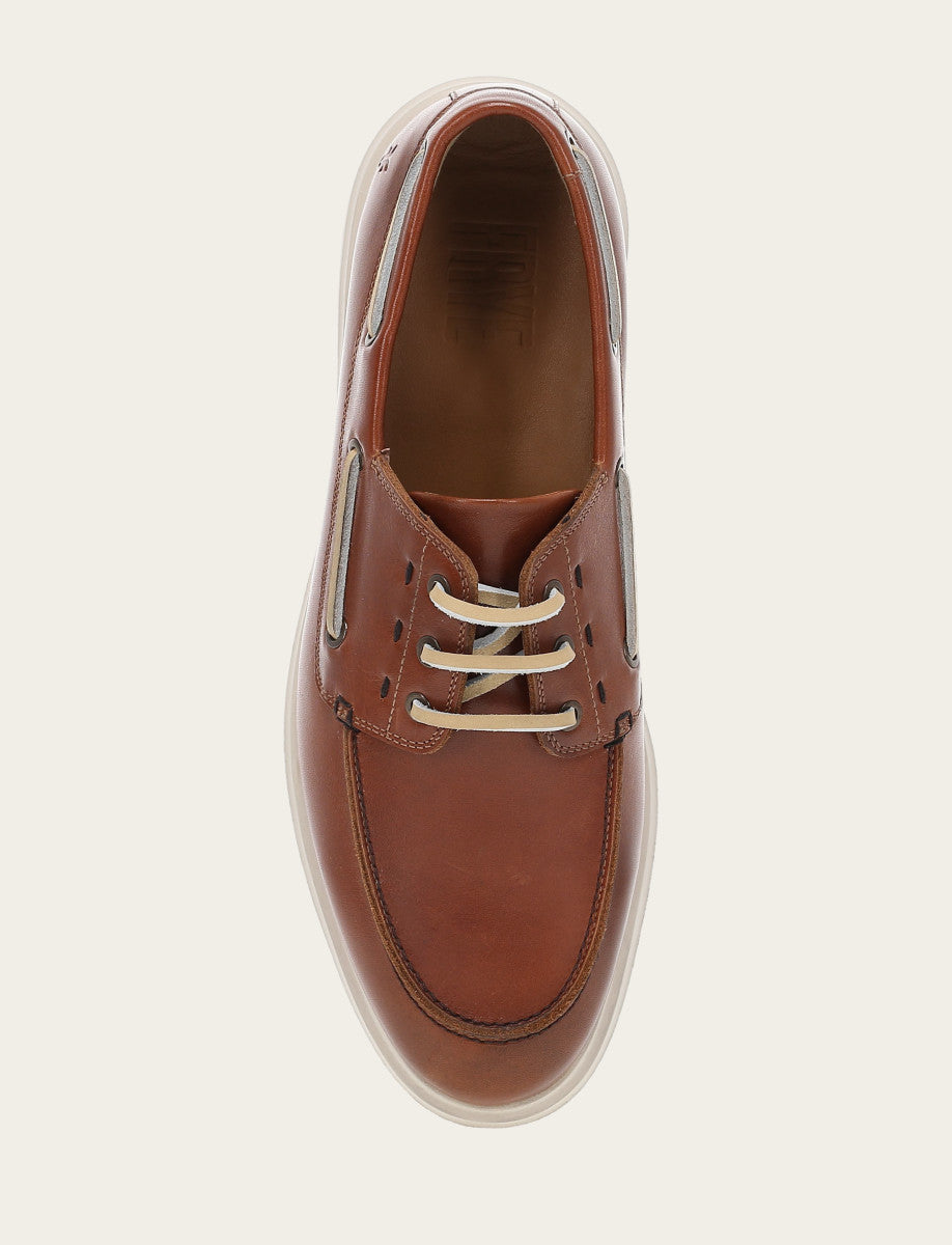 Frye Men's Caramel Connor Boat Shoe Caramel