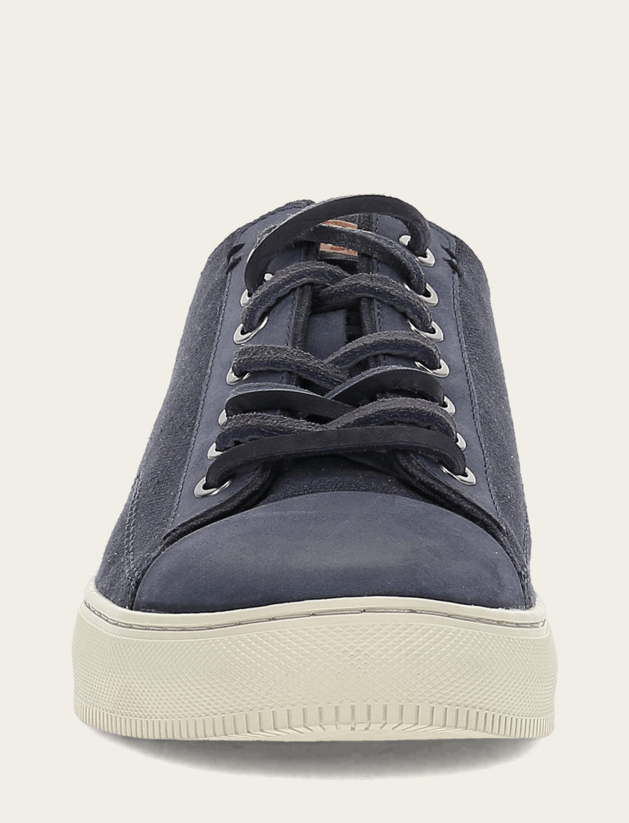 Frye Men's Indigo Astor Cap Toe Low Lace Sneakers Indigo