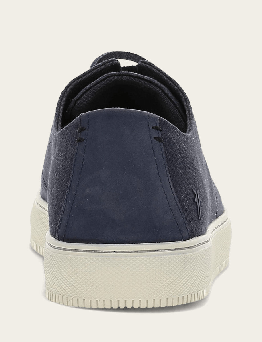 Frye Men's Indigo Astor Cap Toe Low Lace Sneakers Indigo
