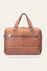Frye Nash Cognac Briefcase Cognac