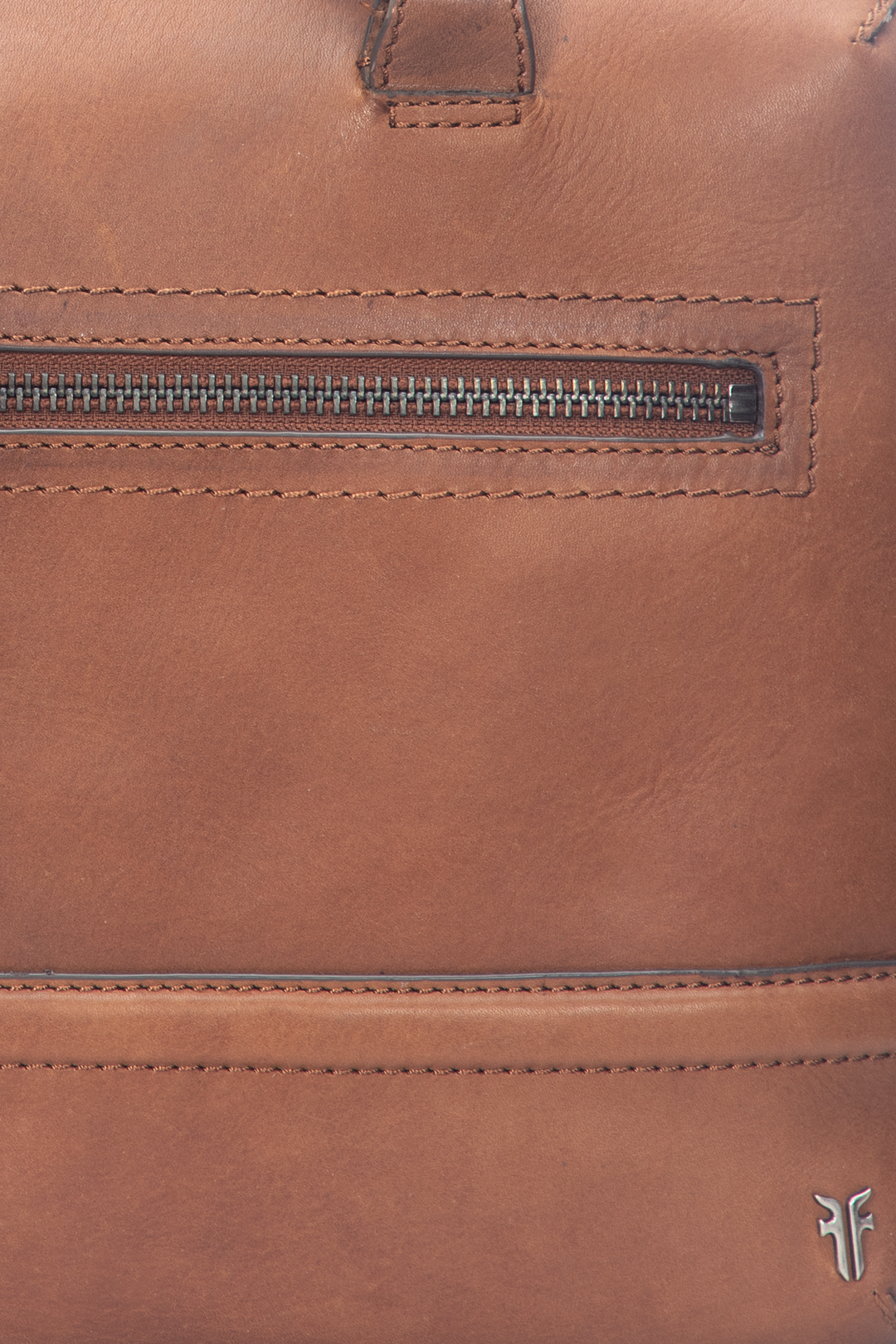 Frye Nash Cognac Briefcase Cognac