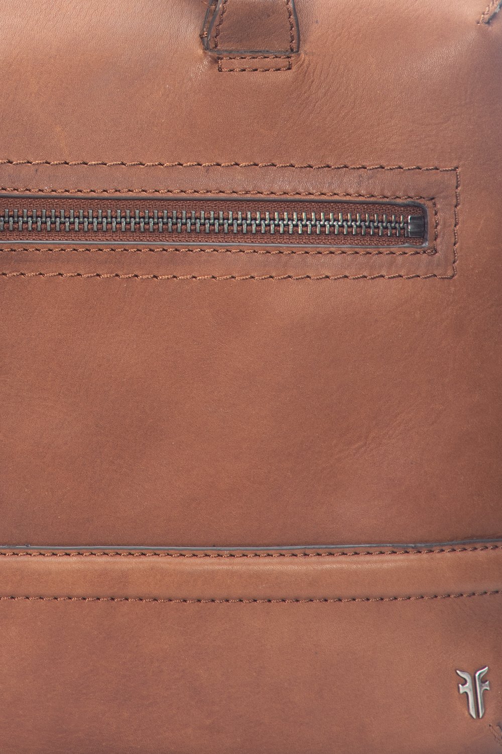 Frye Nash Cognac Briefcase Cognac