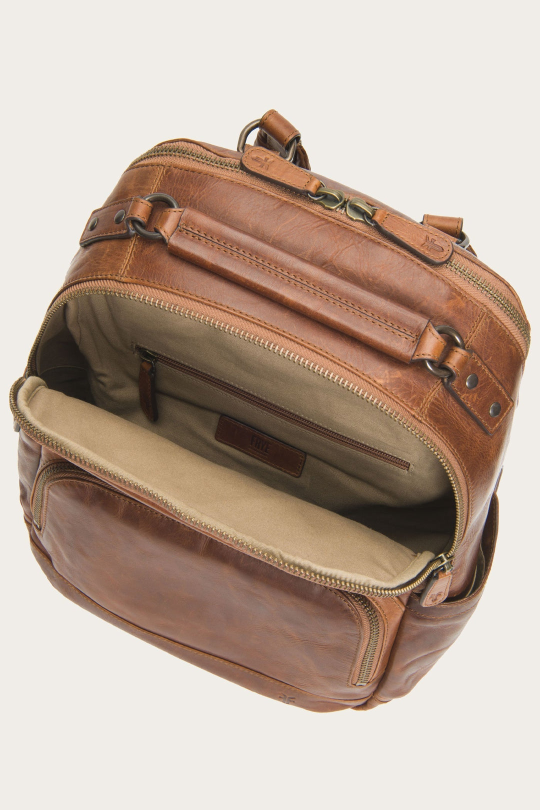 Frye Logan Cognac Backpack Cognac