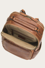 Frye Logan Cognac Backpack Cognac
