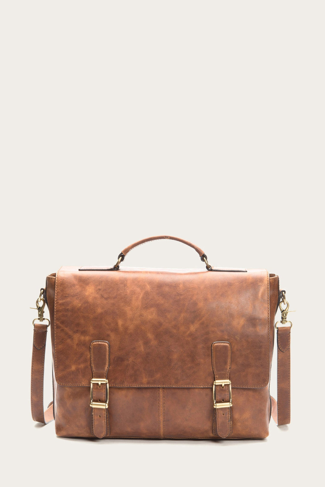 Frye Logan Cognac Top Handle Cognac