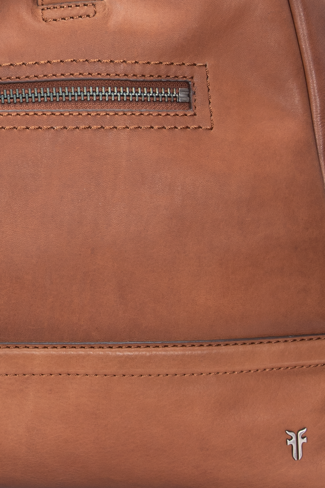 Frye Nash Cognac Bowler Cognac