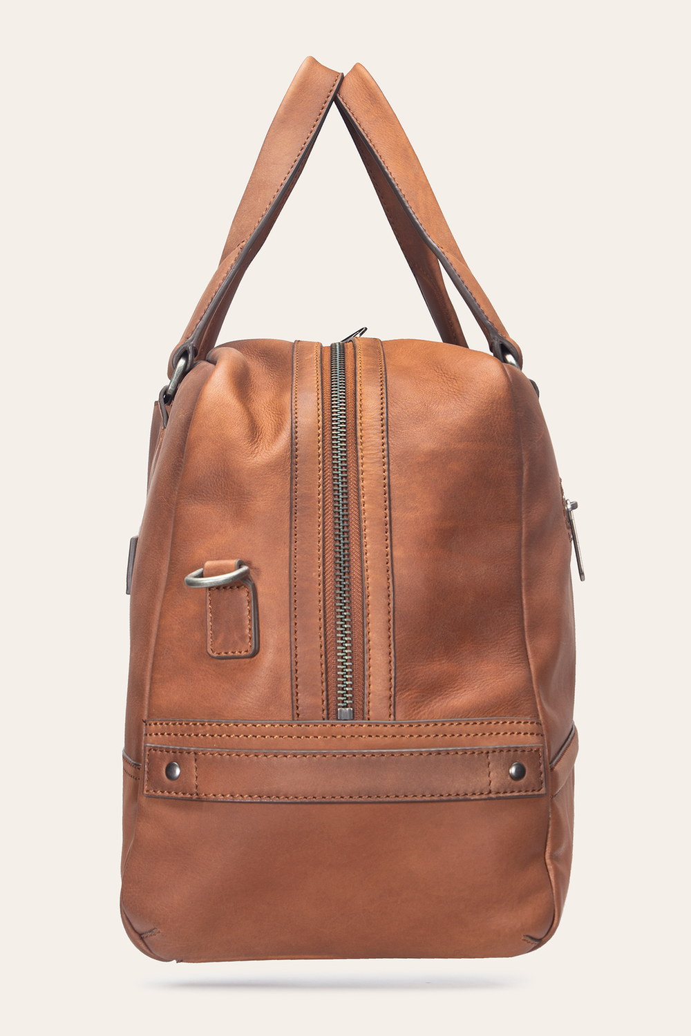 Frye Nash Cognac Bowler Cognac