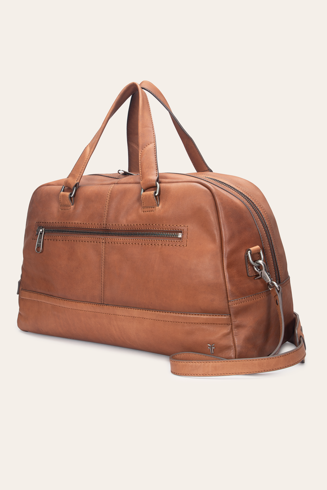 Frye Nash Cognac Bowler Cognac