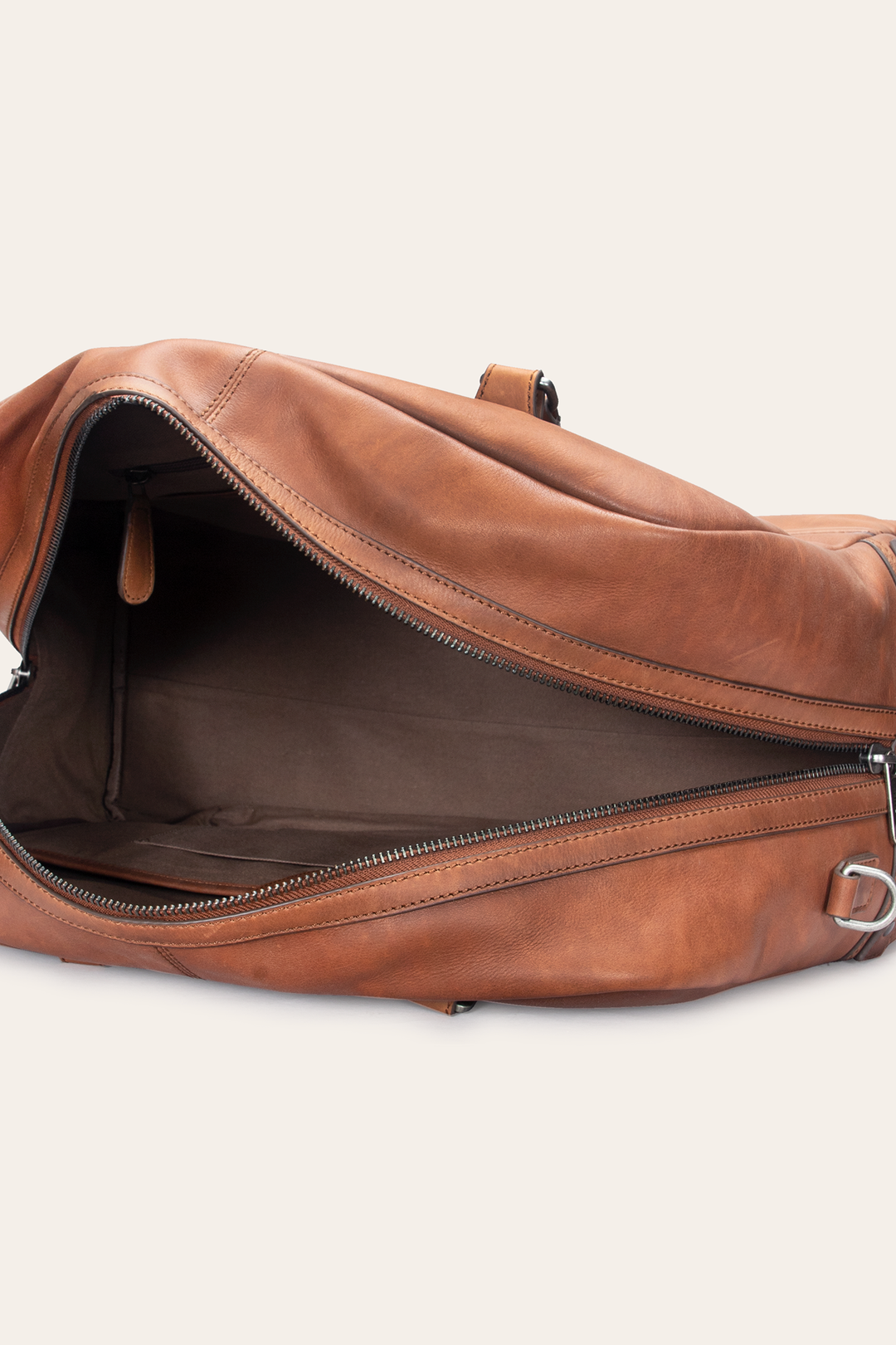 Frye Nash Cognac Bowler Cognac