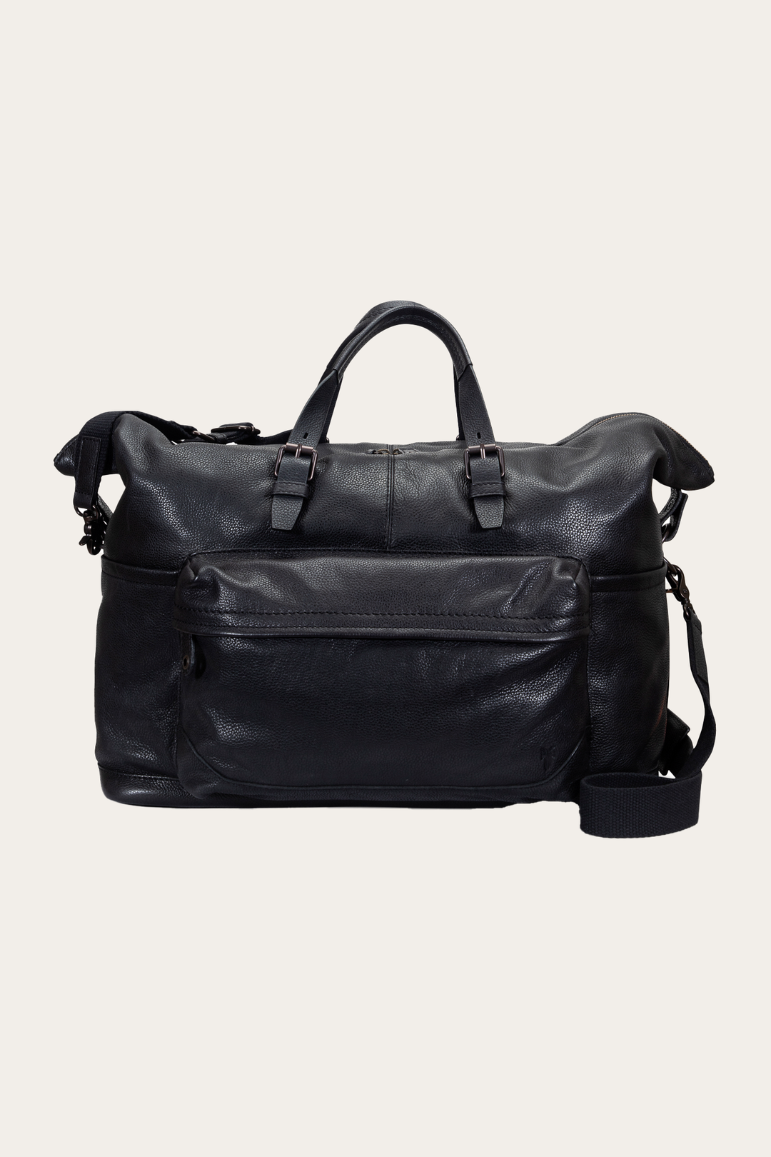 Frye Wyatt Black Weekender Black