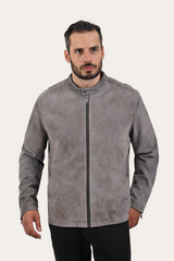 Frye Gray Rhys Jacket Gray