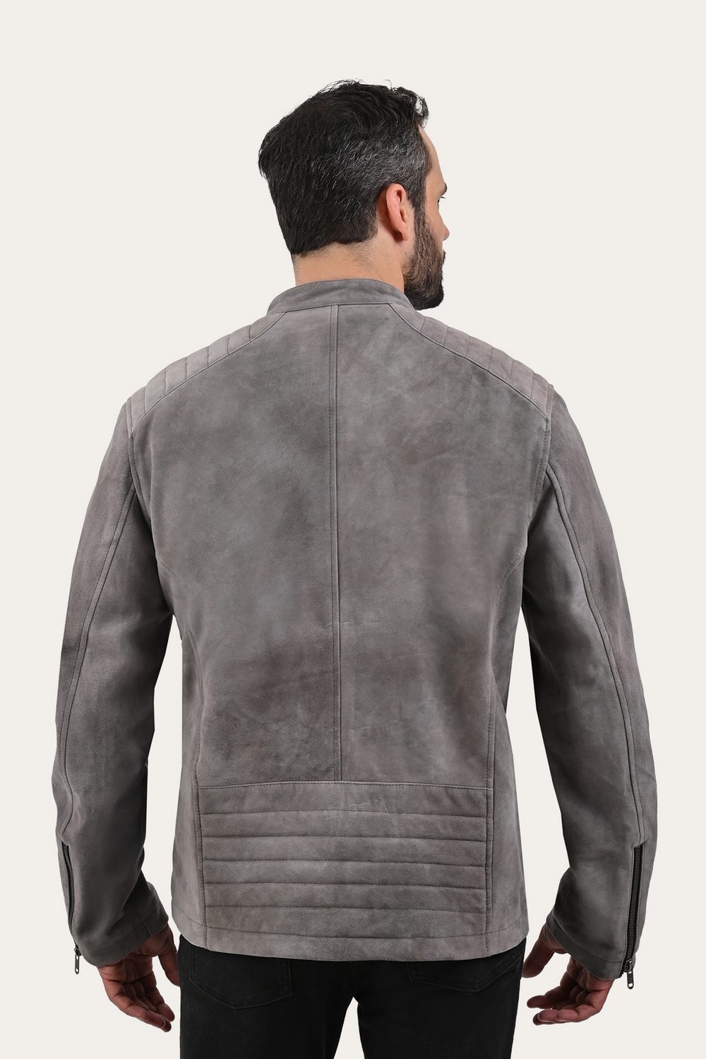 Frye Gray Rhys Jacket Gray