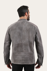 Frye Gray Rhys Jacket Gray