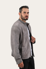 Frye Gray Rhys Jacket Gray