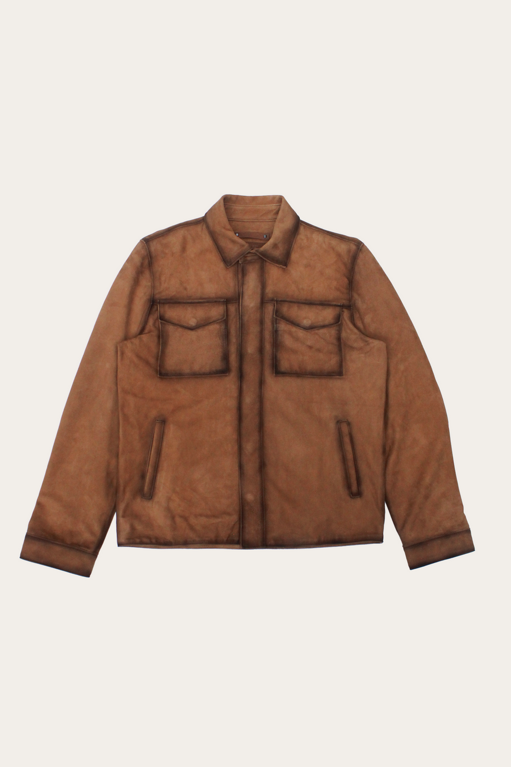 Frye Light Brown Prescott Jacket Light Brown