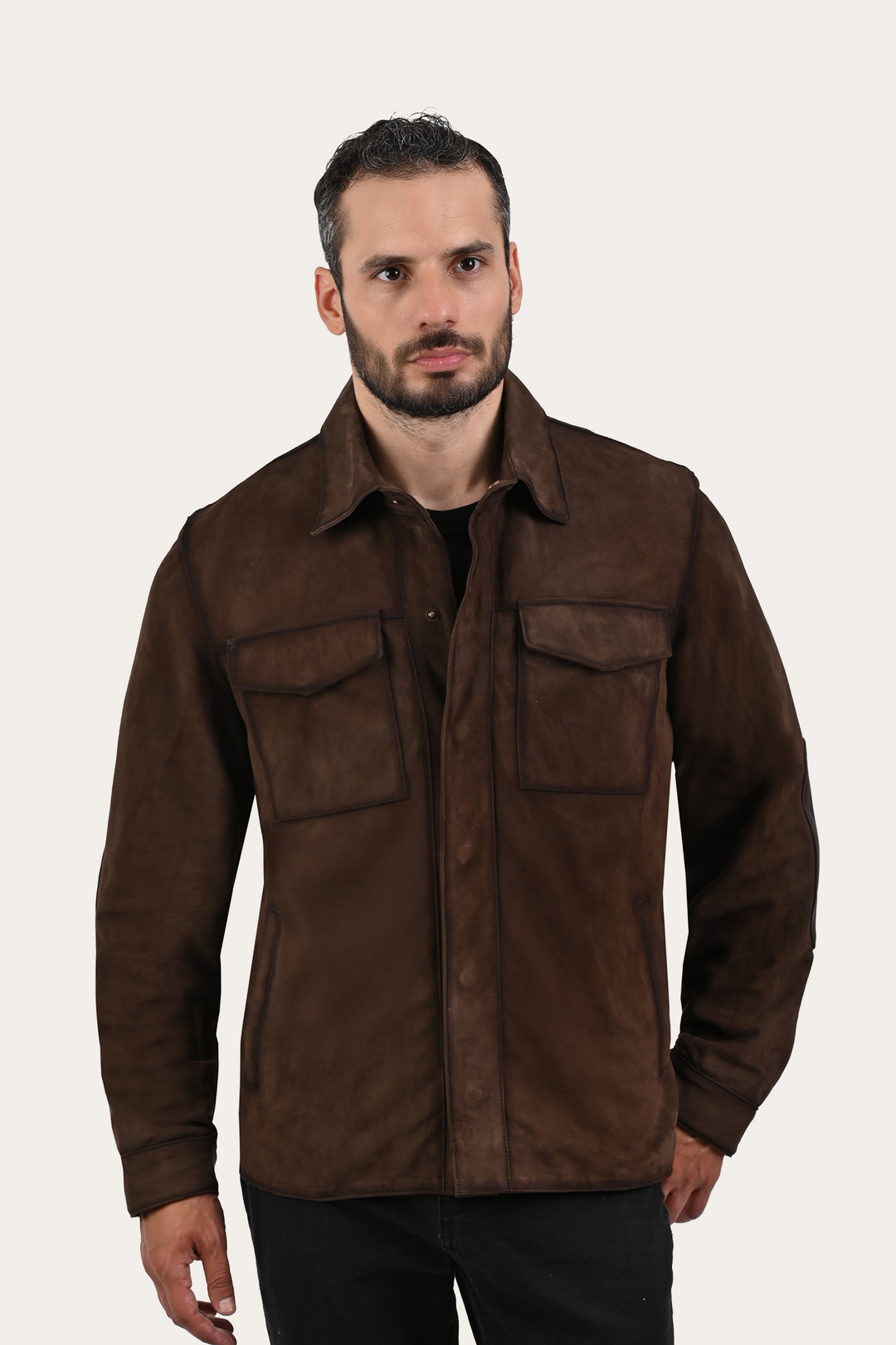 Frye Dark Brown Prescott Jacket Dark Brown