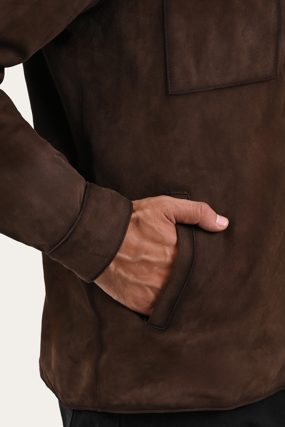 Frye Dark Brown Prescott Jacket Dark Brown