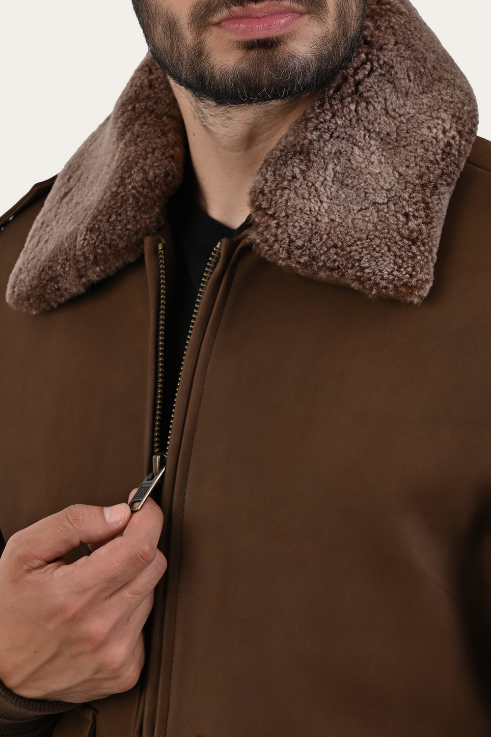Frye Brown Angus Jacket Brown