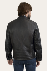 Frye Rustler Racer Jacket Black