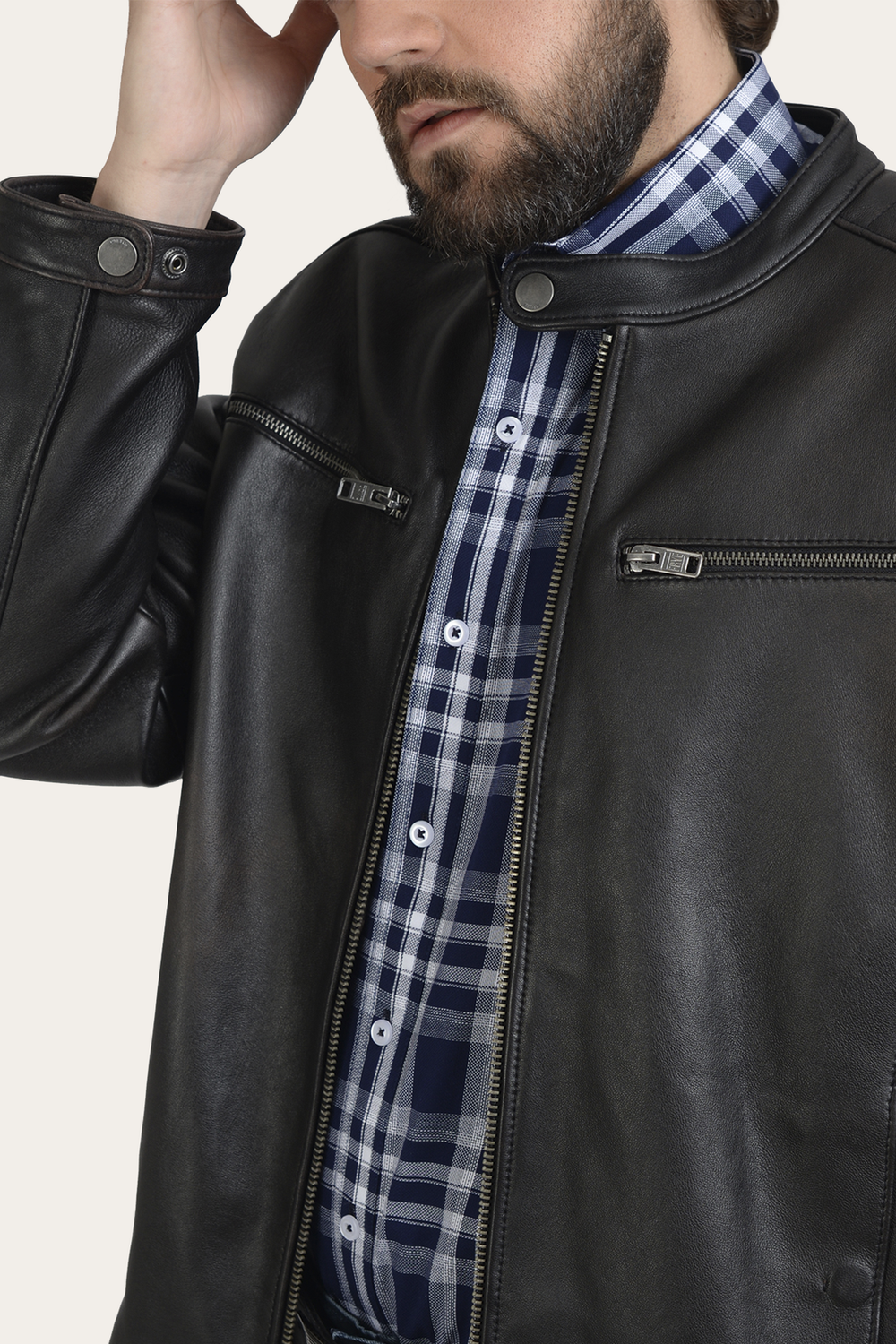 Frye Rustler Racer Jacket Black