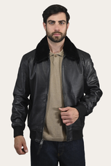 Frye Remington Trucker Jacket Black
