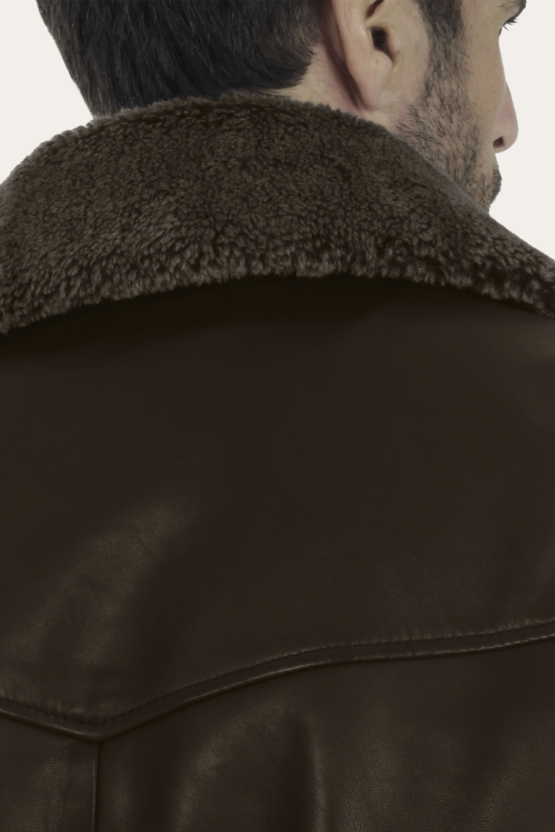 Frye Remington Trucker Jacket Dark Brown