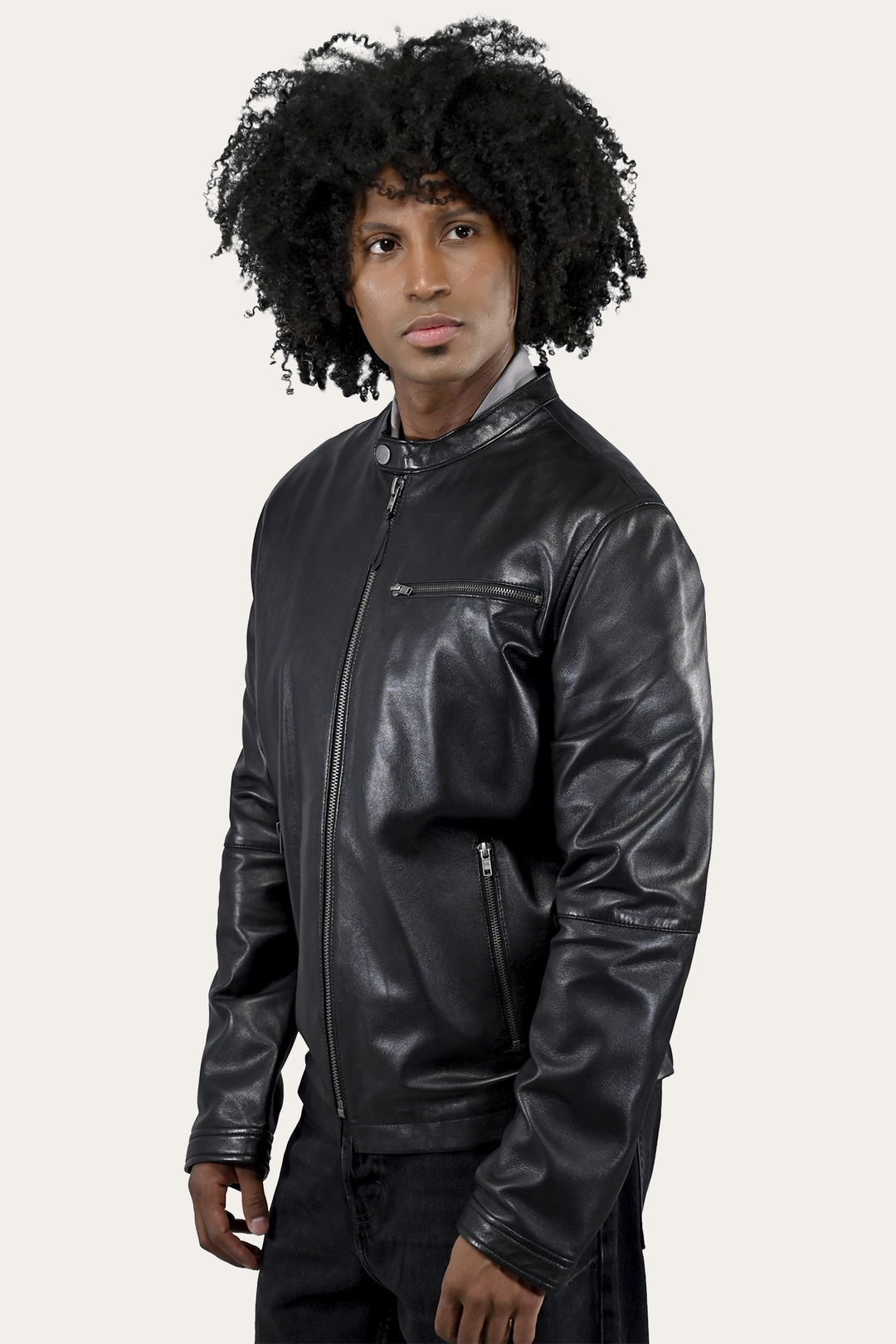Frye Wyoming Racing Jacket Black