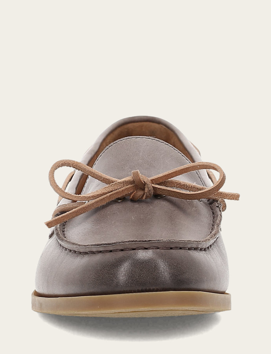 Frye Men's Steel Mason One Eye Tie Loafers Steel