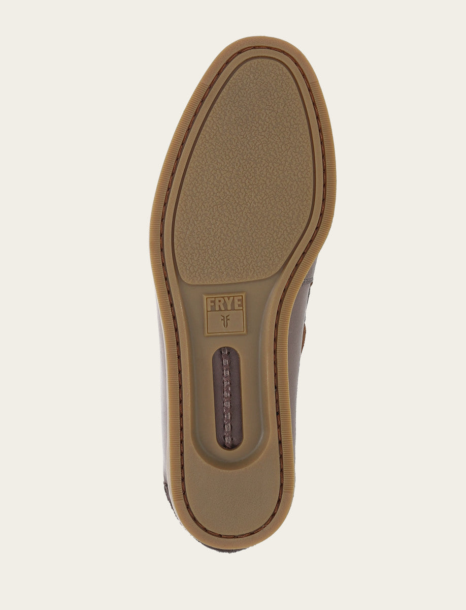 Frye Men's Steel Mason One Eye Tie Loafers Steel