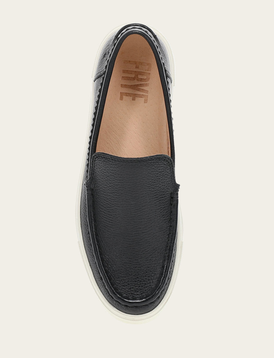 Frye Women's Black Ivy Venetian Loafers Black
