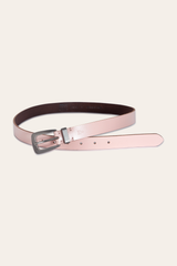 Frye Women’s Woodrose 25mm Belt With Metal Loop Woodrose