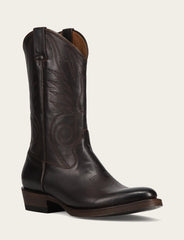 Frye Men's Chocolate Grady Vintage Stitch Western Boots CHOCOLATE