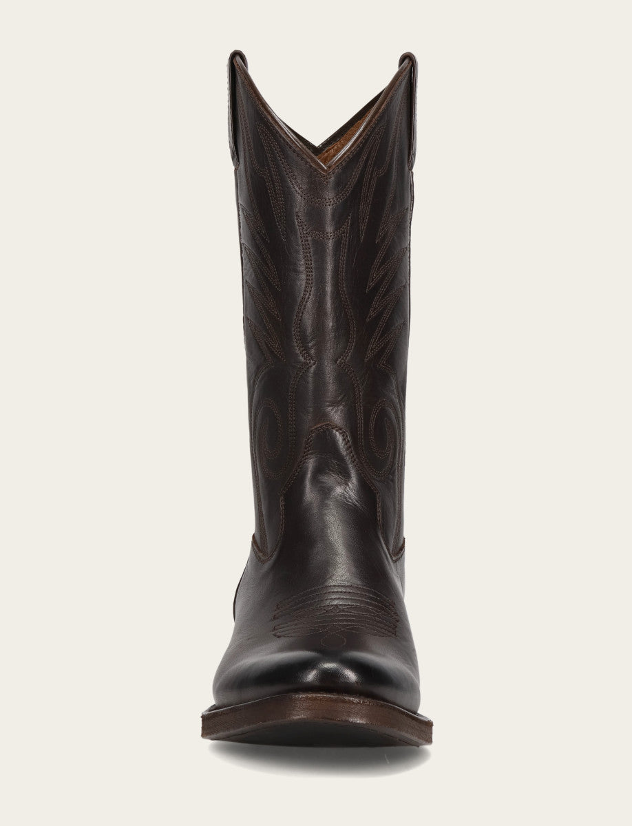 Frye Men's Chocolate Grady Vintage Stitch Western Boots CHOCOLATE